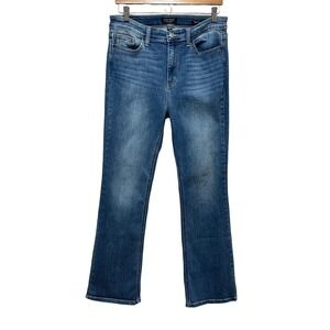 Judy Blue Bootcut Jeans Womens 13/31 Blue Denim High Rise Stretch Flare